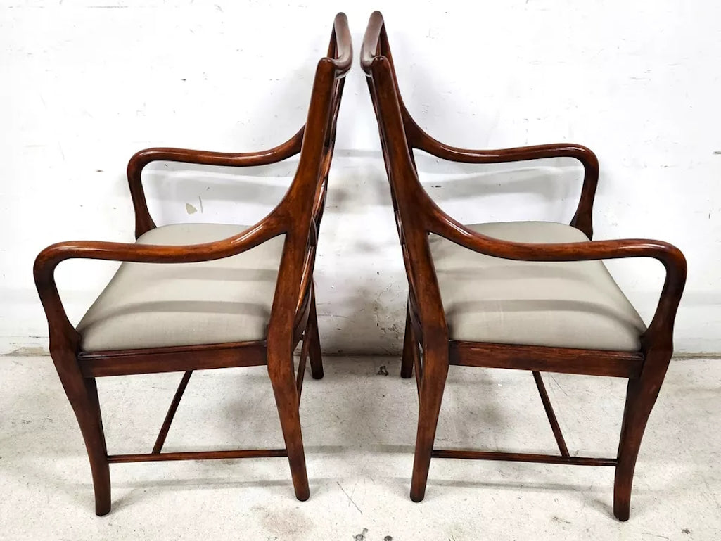 Theodore Alexander Trellis Armchairs