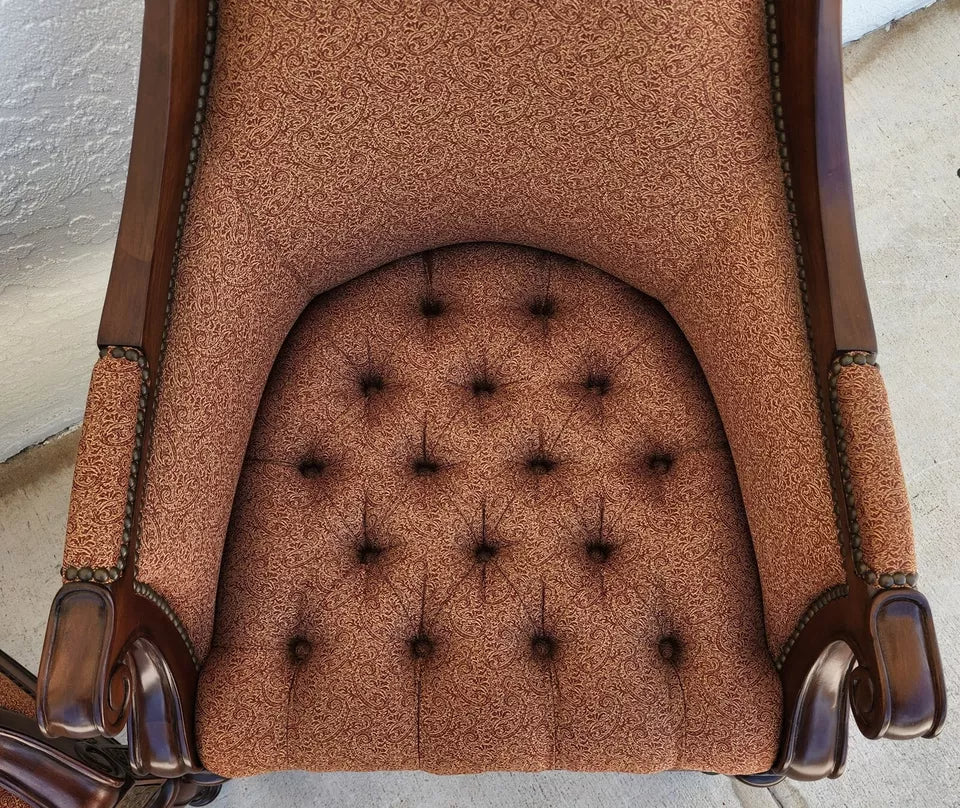Thomasville Ernest Hemingway Anson Accent Chairs - Pair