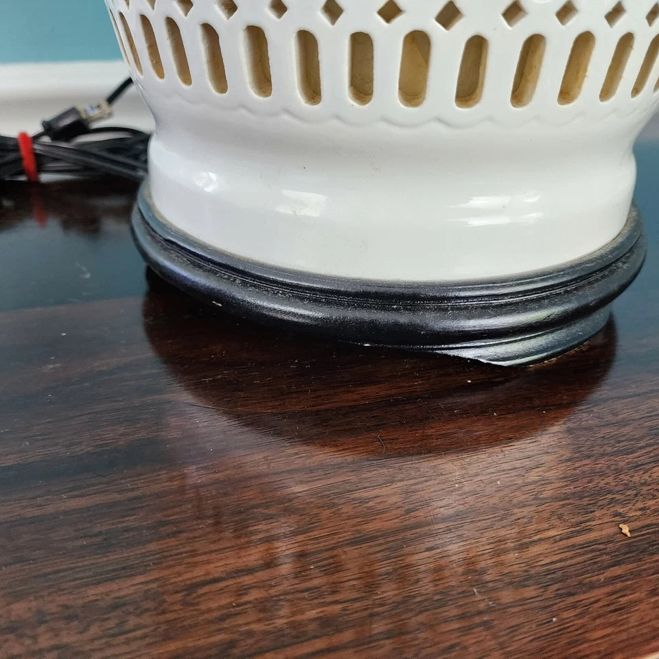 Blanc De Chine Table Lamp Porcelain with Internal Light