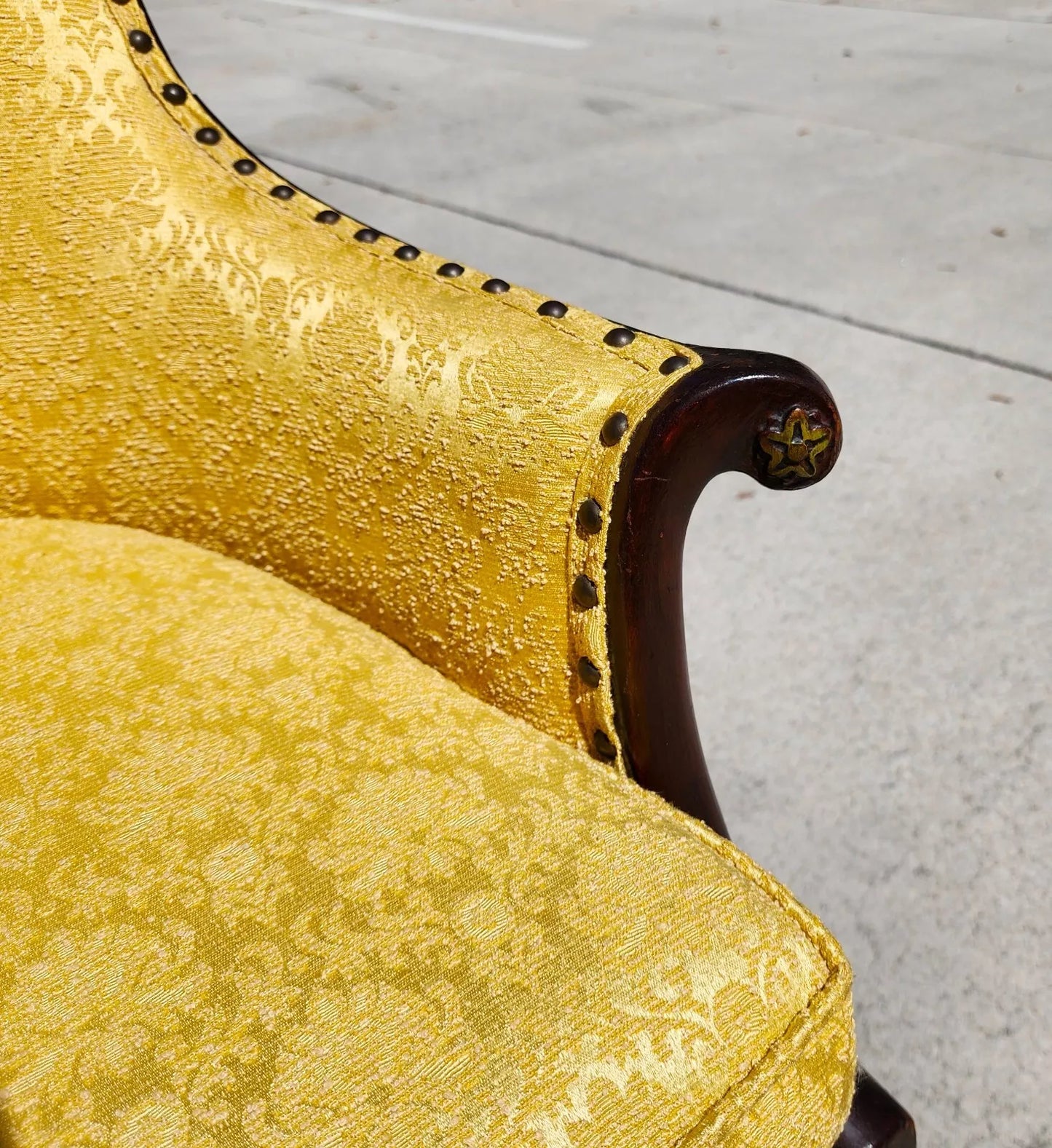 Antique Museum Quality GROSFELD HOUSE Armchair