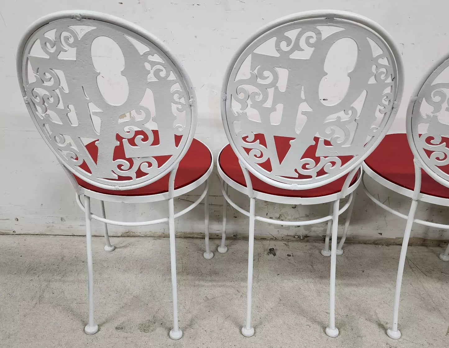 Arthur Umanoff Iron LOVE Chairs