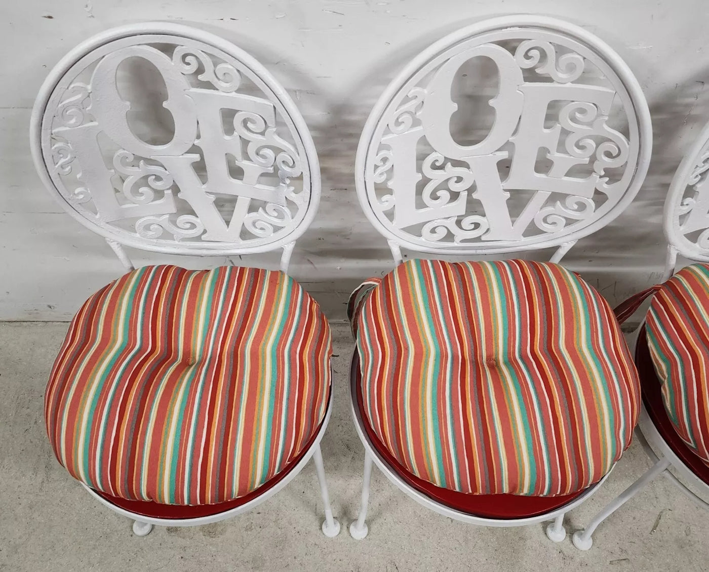 Arthur Umanoff Iron LOVE Chairs