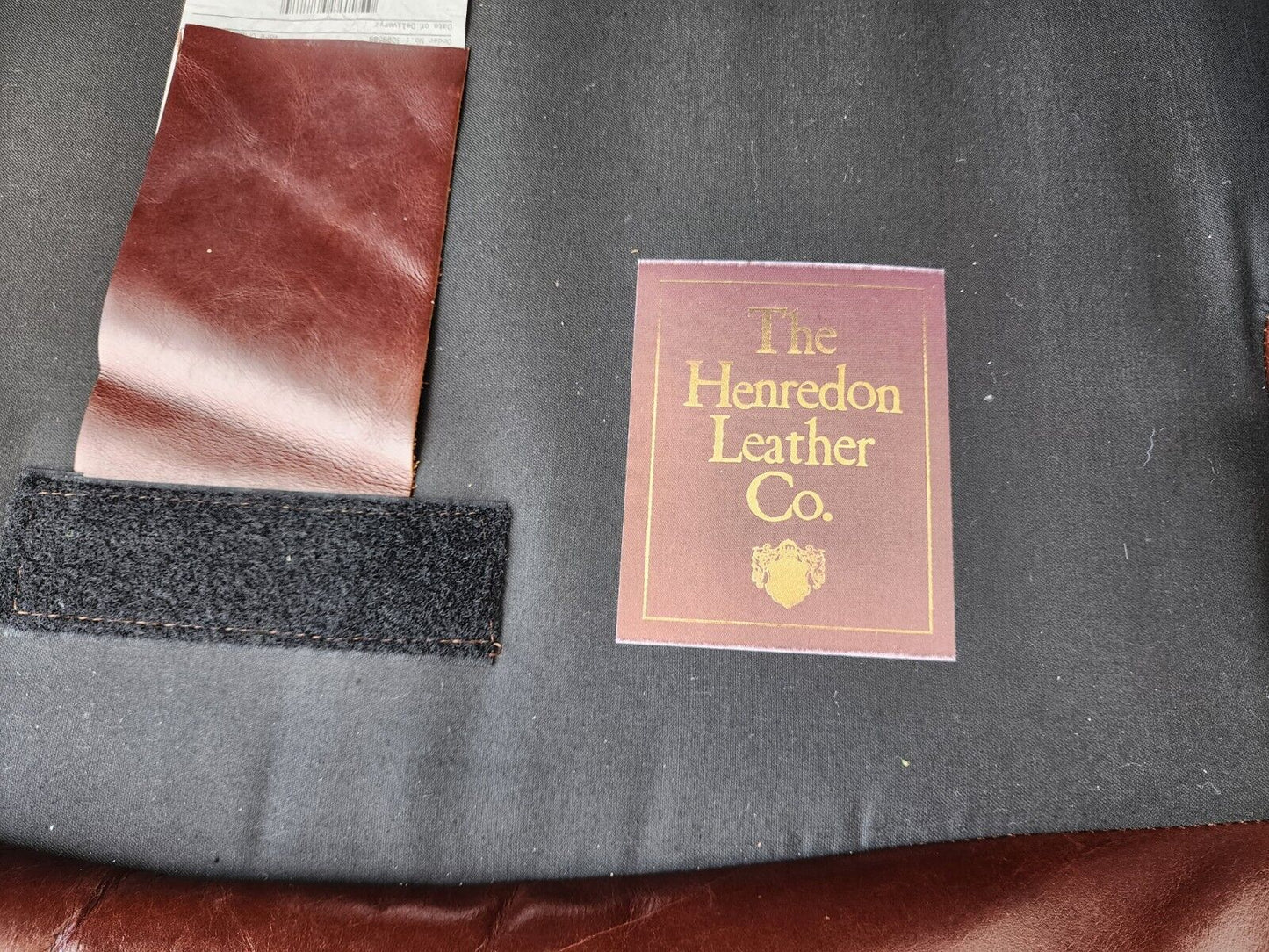 Leather Lounge Chair & Ottoman by HENREDON