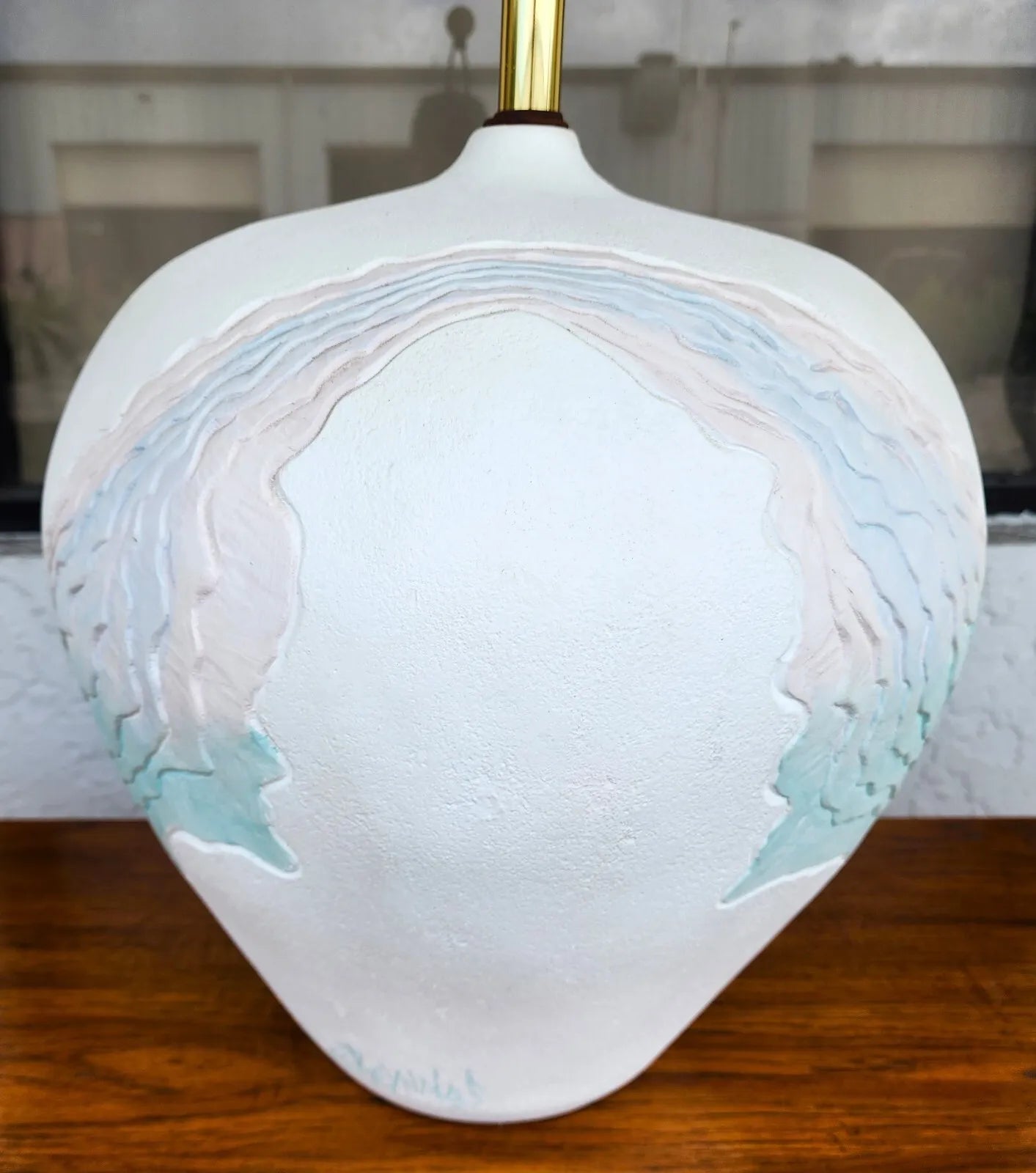 Vintage Table Lamp Signed LEE REYNOLDS