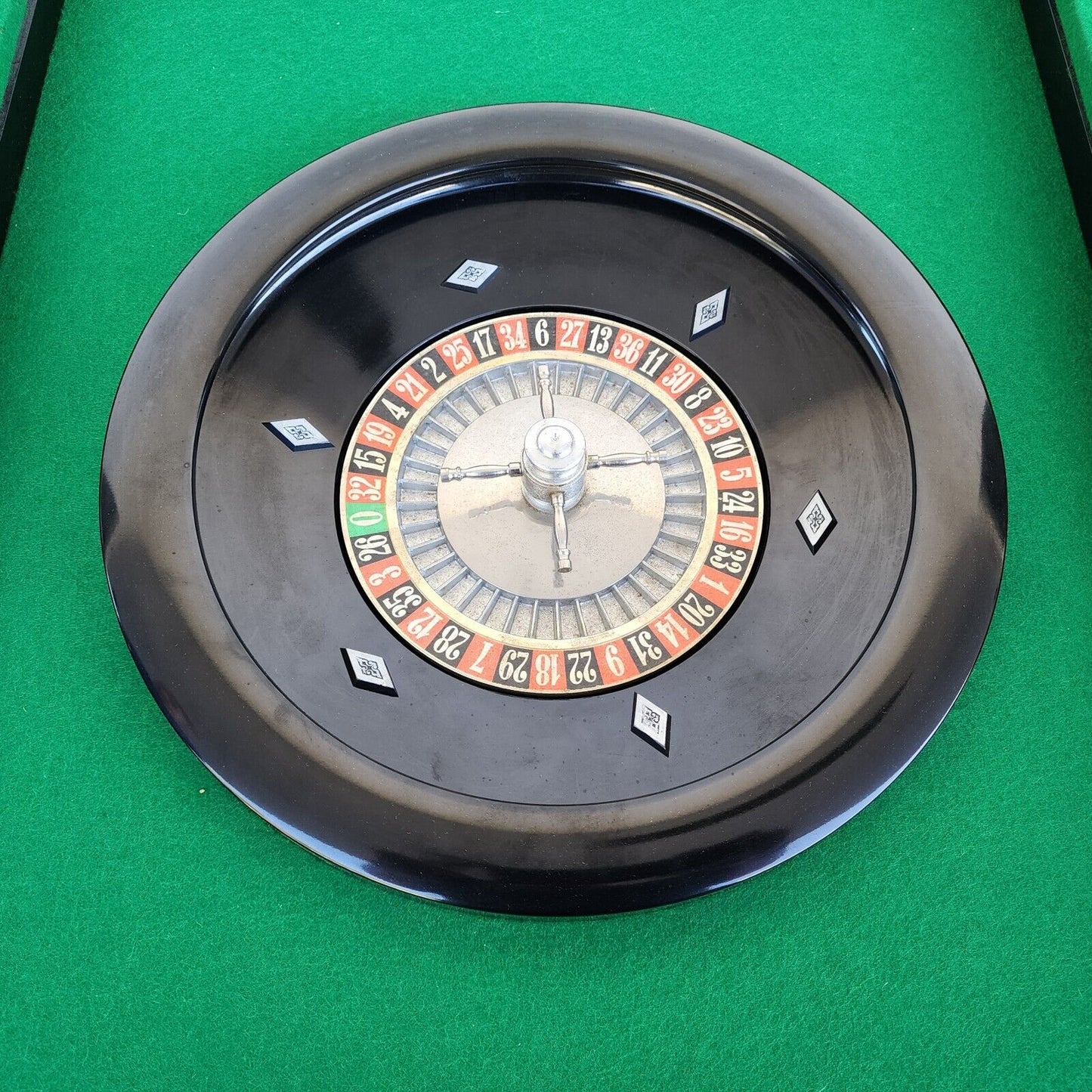 Notturno Intariso Casino Game Table Chairs Italian