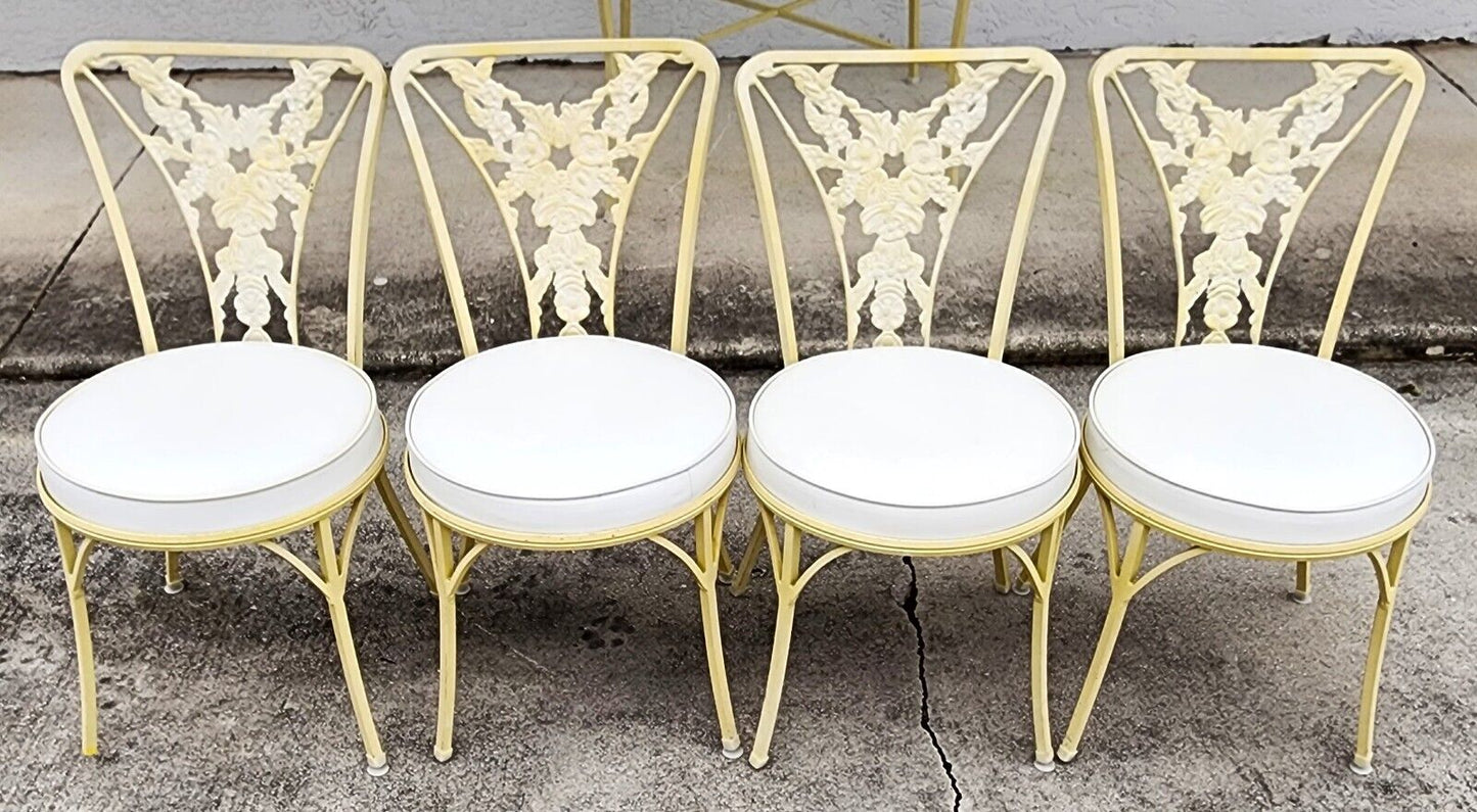 Vintage Outdoor Dining Set Woodard Style