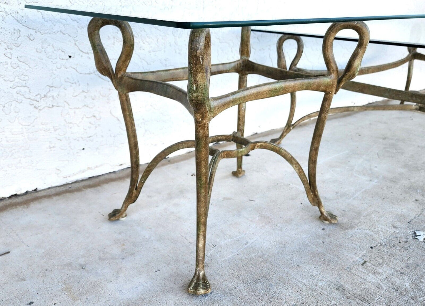 Maison Jansen Style Swan Tables Set of 2