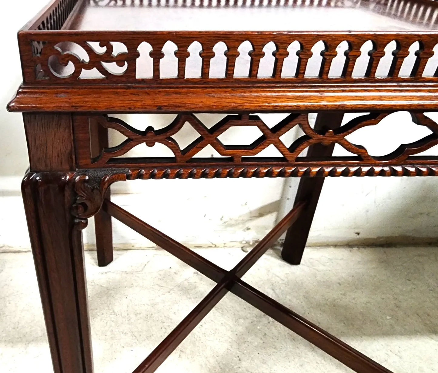 Antique Chippendale Table George II Style