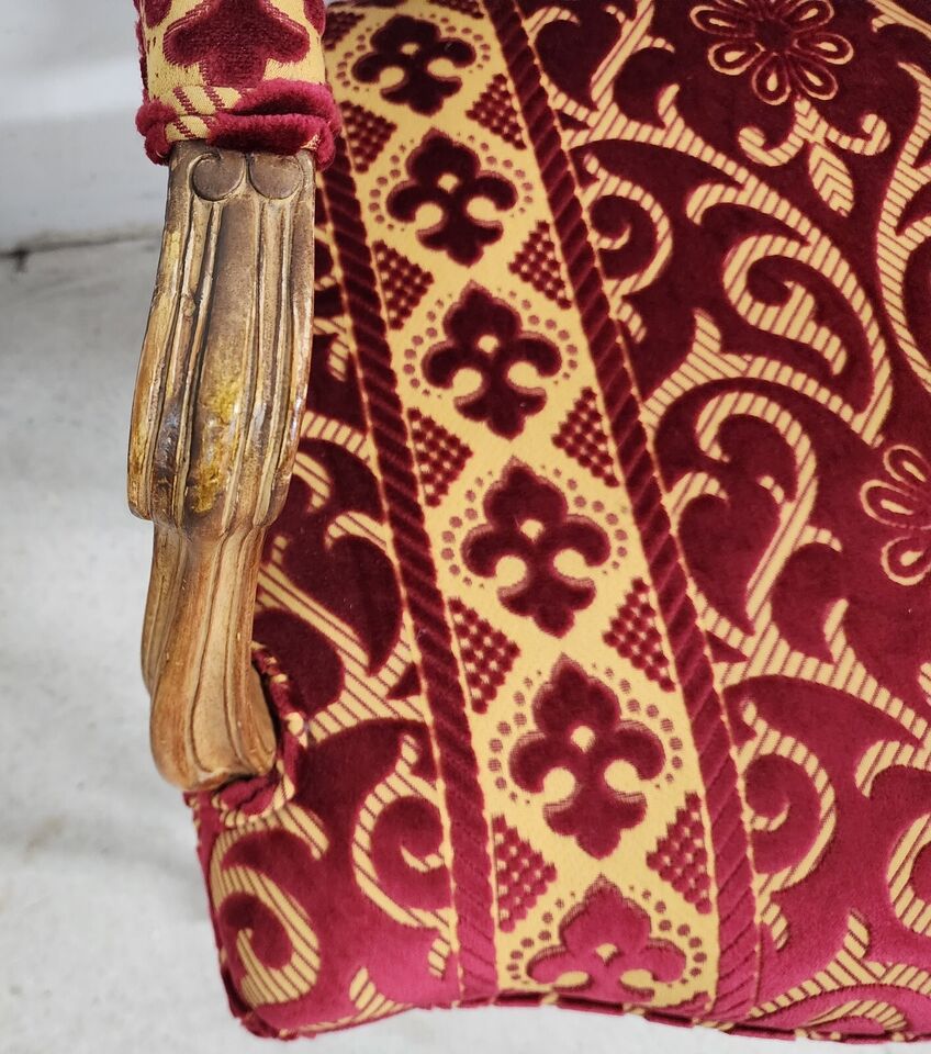 French Louis XV Armchairs Fauteuil Vintage