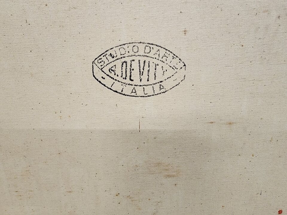 Authentic Antonio DeVity Paris Oil Painting