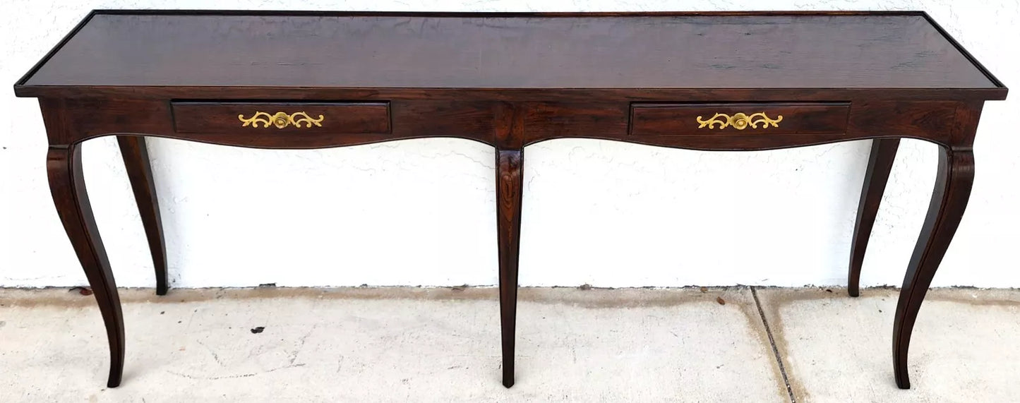 Vintage French Country Console Sofa Hall Table Large
