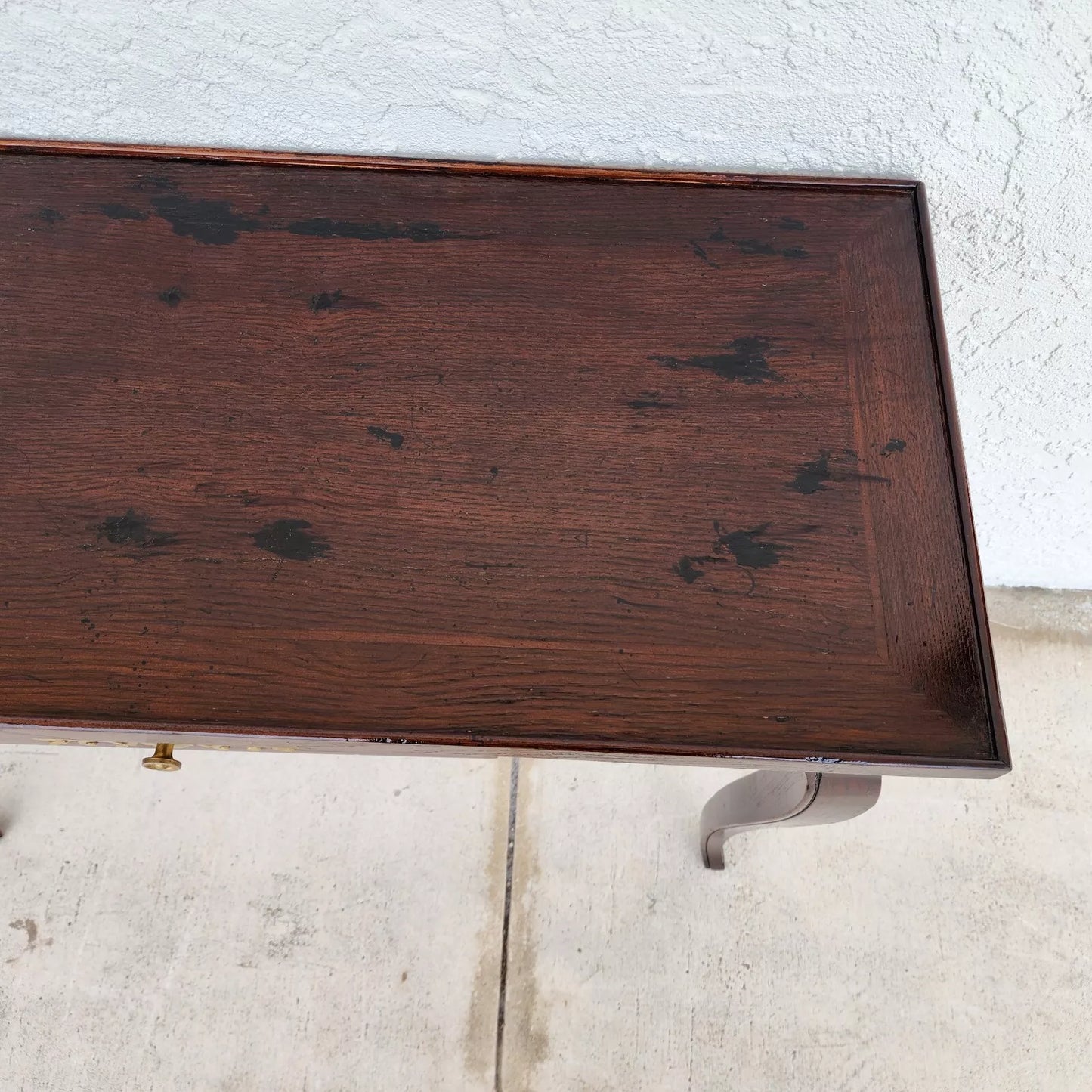 Vintage French Country Console Sofa Hall Table Large