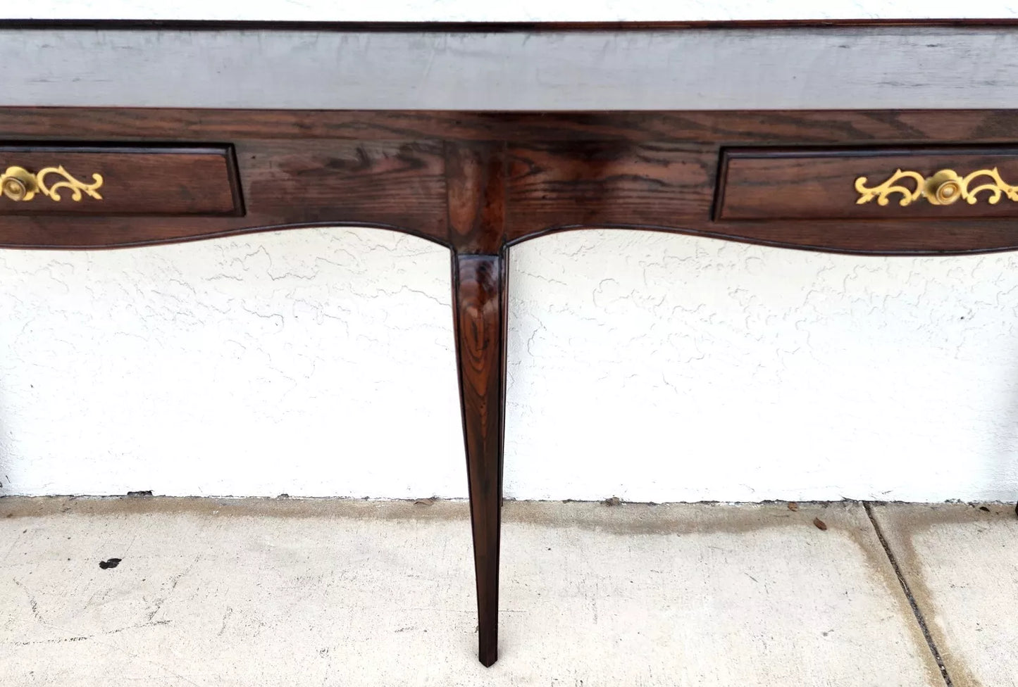Vintage French Country Console Sofa Hall Table Large