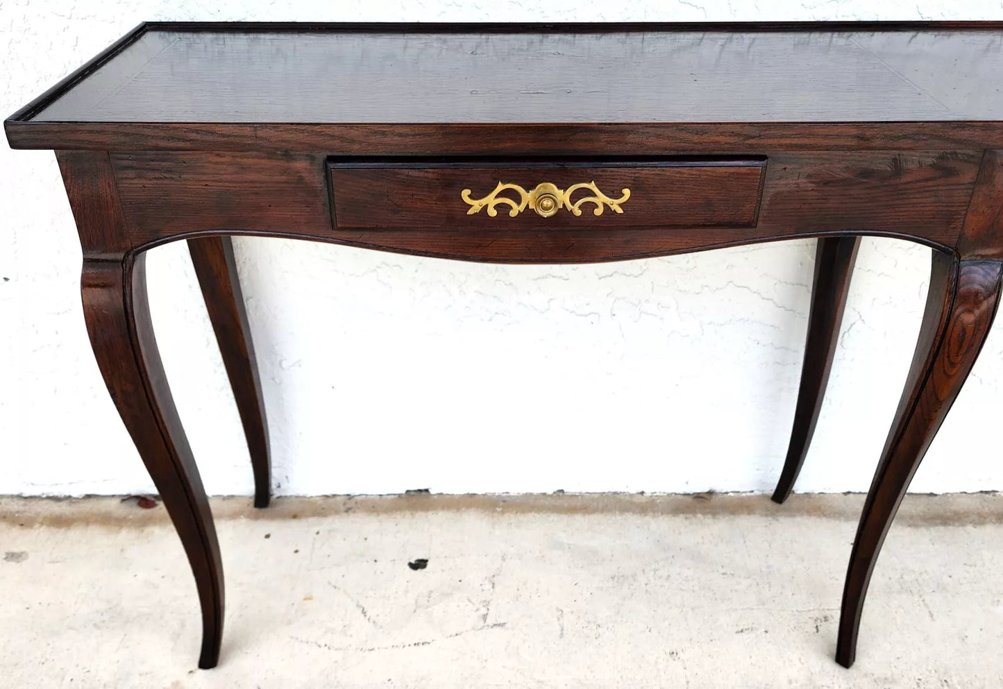 Vintage French Country Console Sofa Hall Table Large