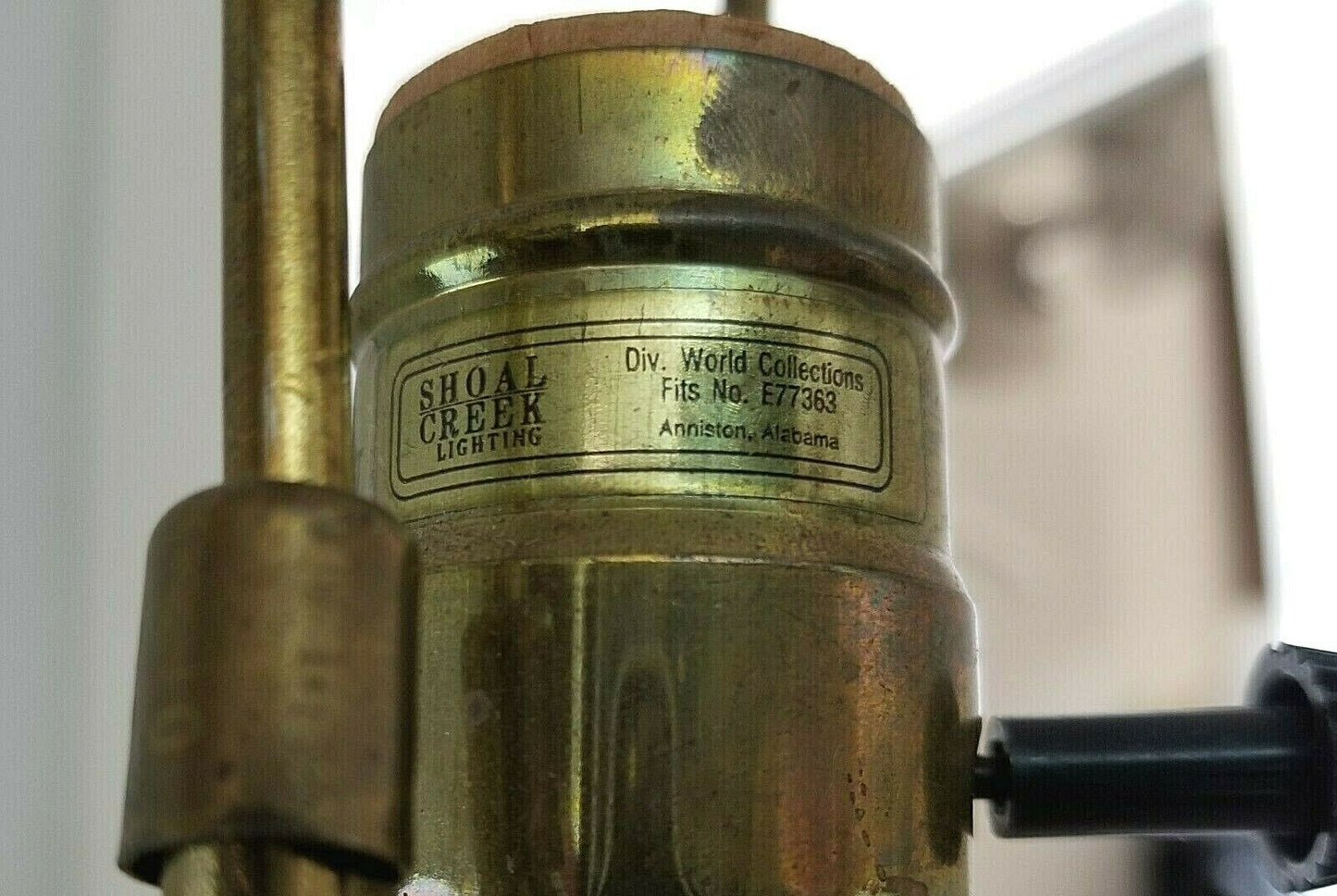 SHOAL CREEK LIGHTING Asian Crest Chinoiserie Style Table Lamp Wood Base 28 1/2"