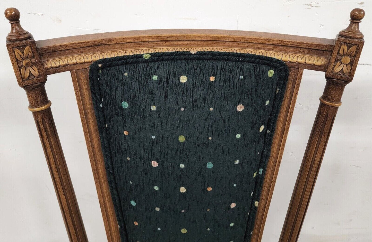 Vintage Italian Renaissance Desk Dining Accent Armchair