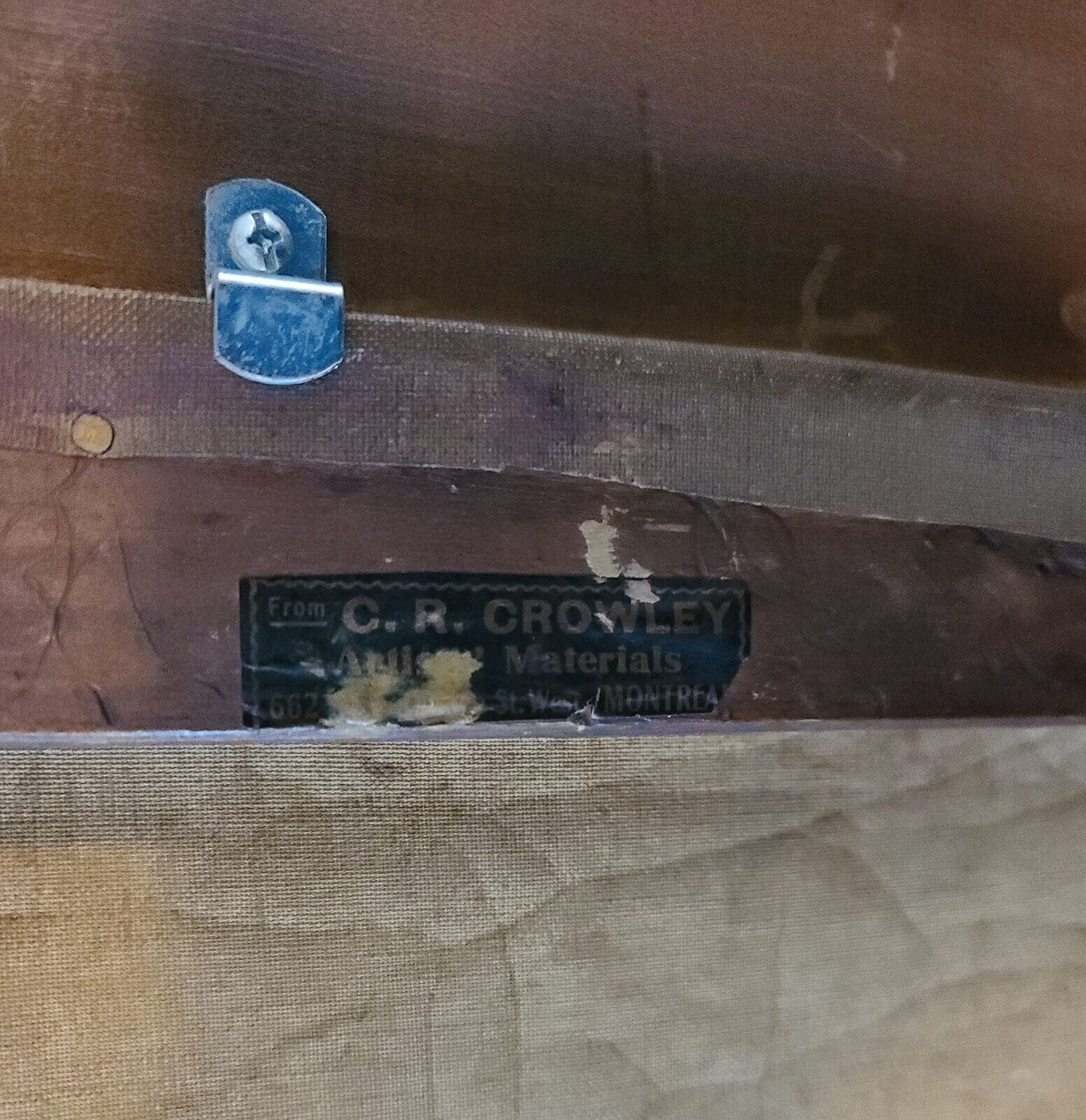 Antique Landscape Painting Oil on Canvas Signed Gilchrist 1921