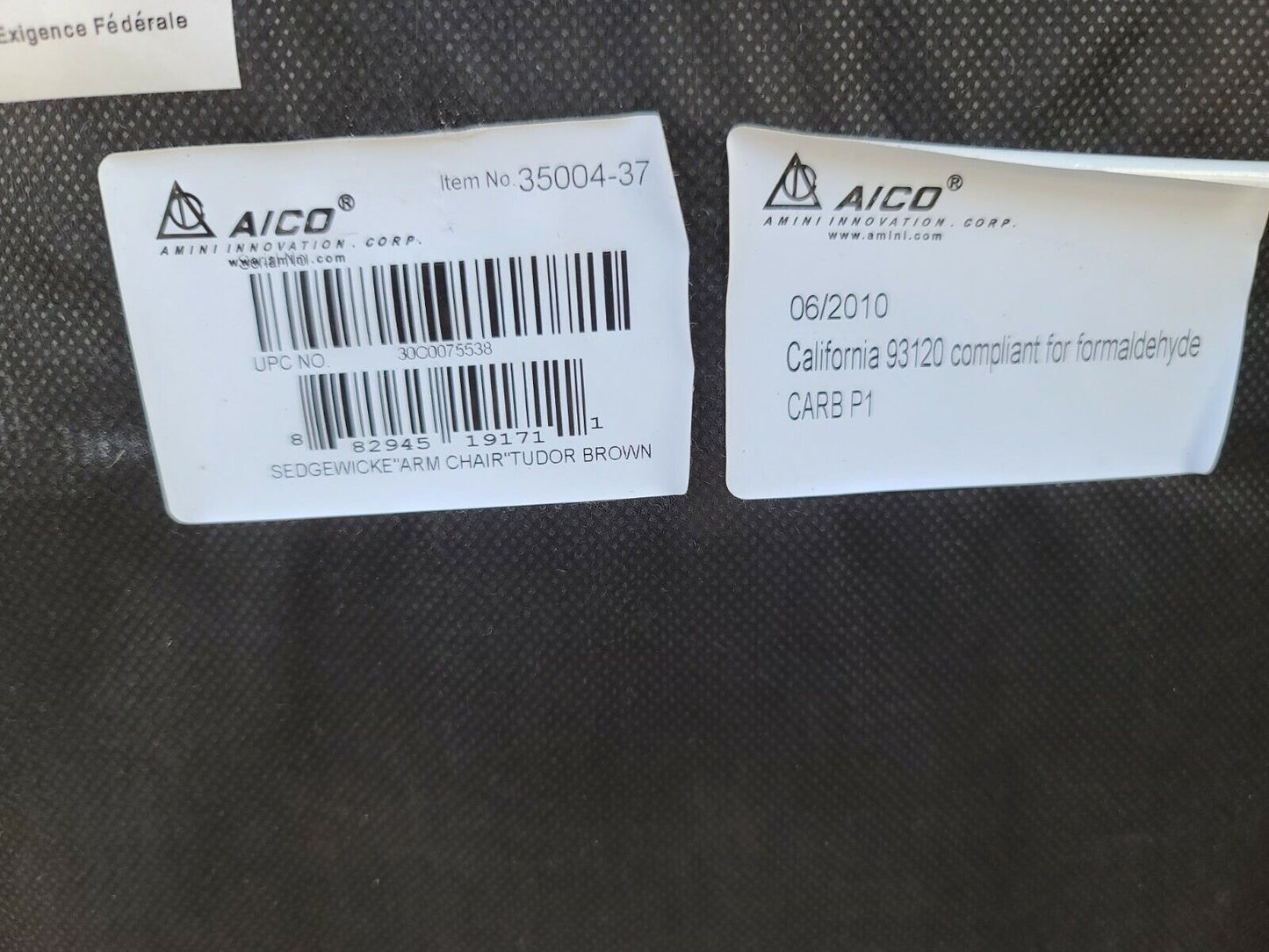 (2) MICHAEL AMINI Sedgewicke Dining Armchairs