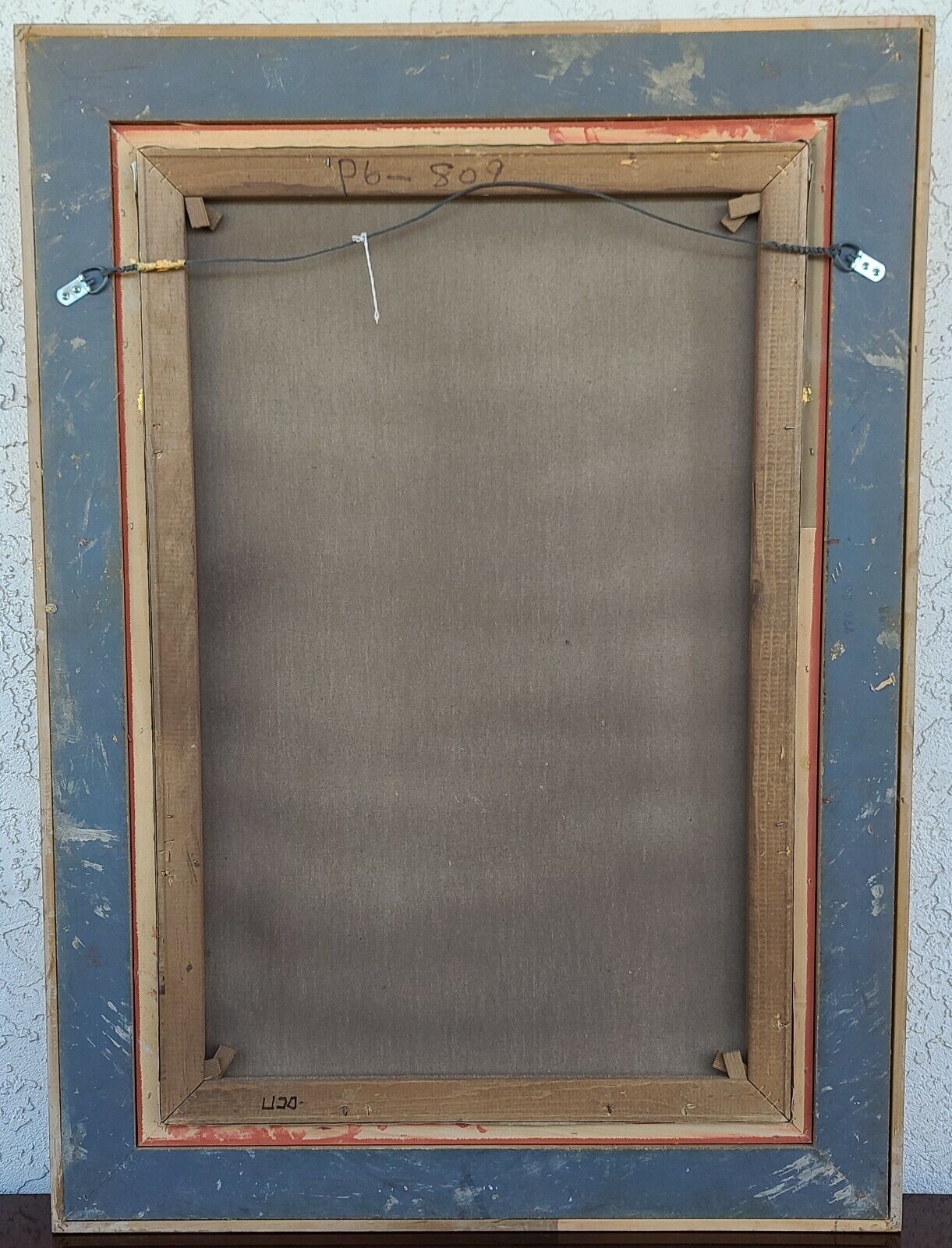 Signed E. R. BRETT Original Oil Painting Framed on Canvas