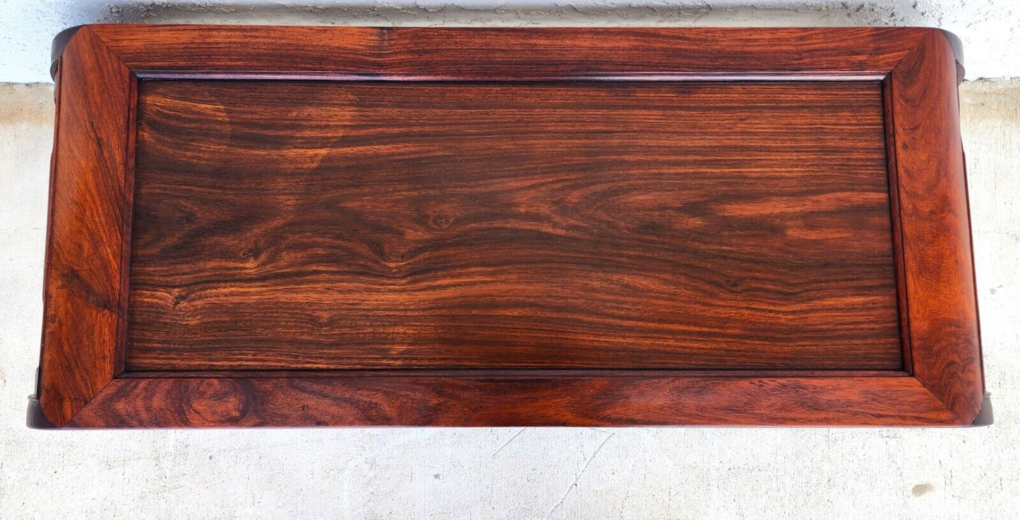 Antique Opium Coffee Table Rosewood Asian Chinoiserie