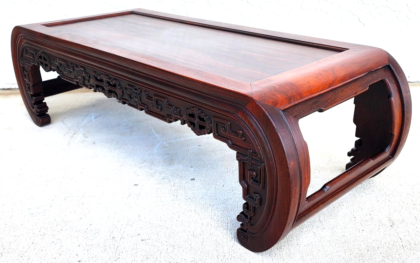 Antique Opium Coffee Table Rosewood Asian Chinoiserie
