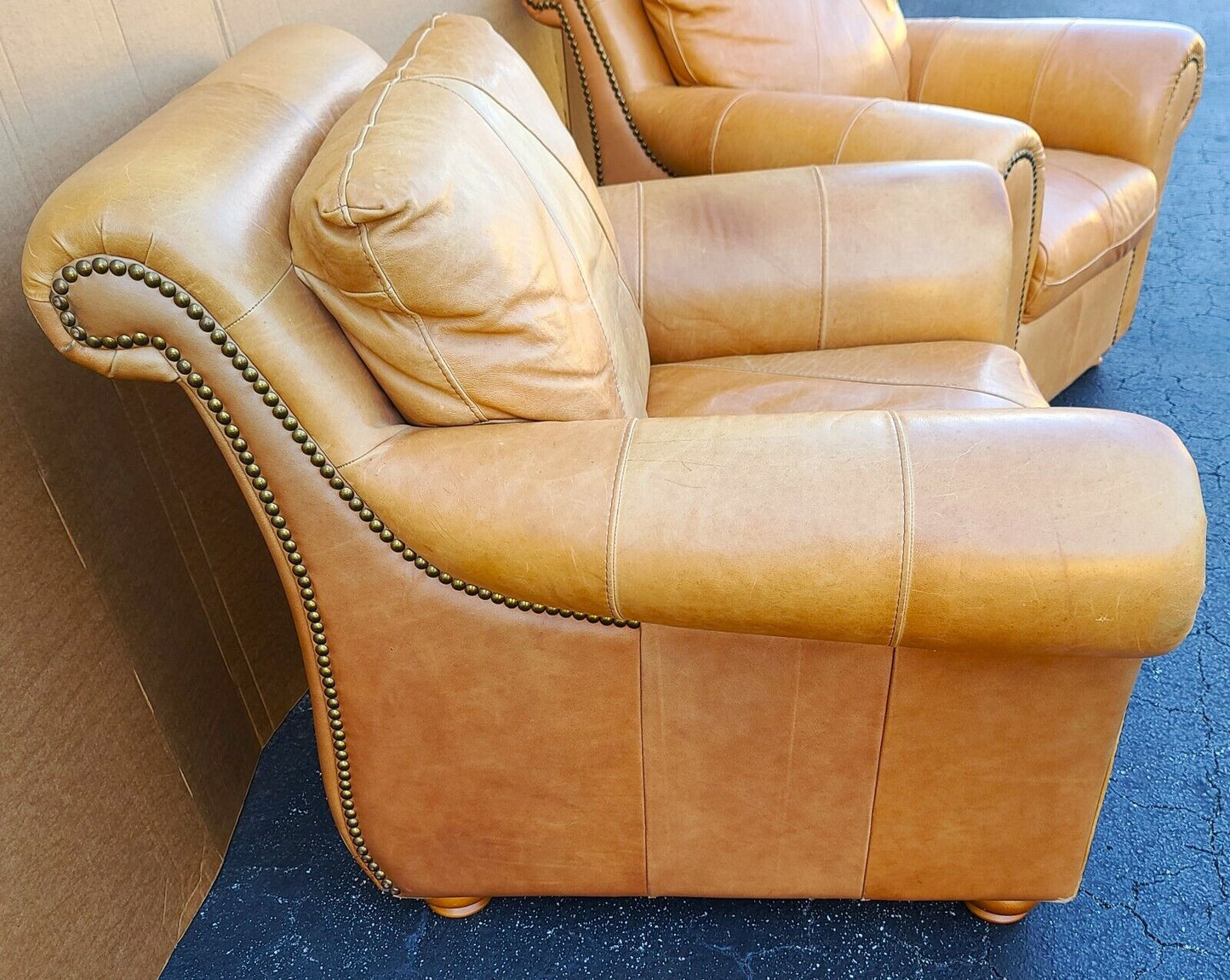 Leather Lounge Club Chairs Italian By SOFT LINE