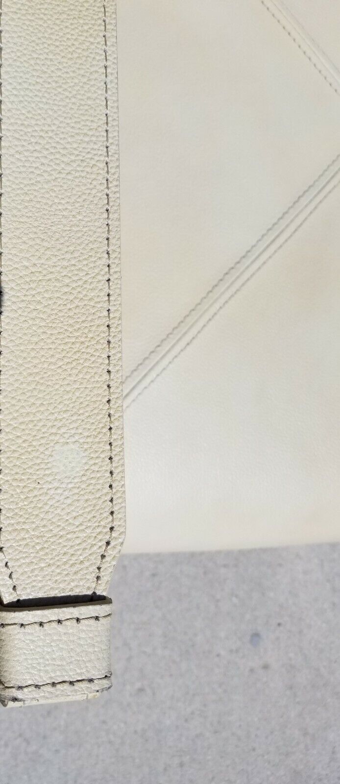 PALECEK Campaign Style Genuine Leather and Chrome Armchair