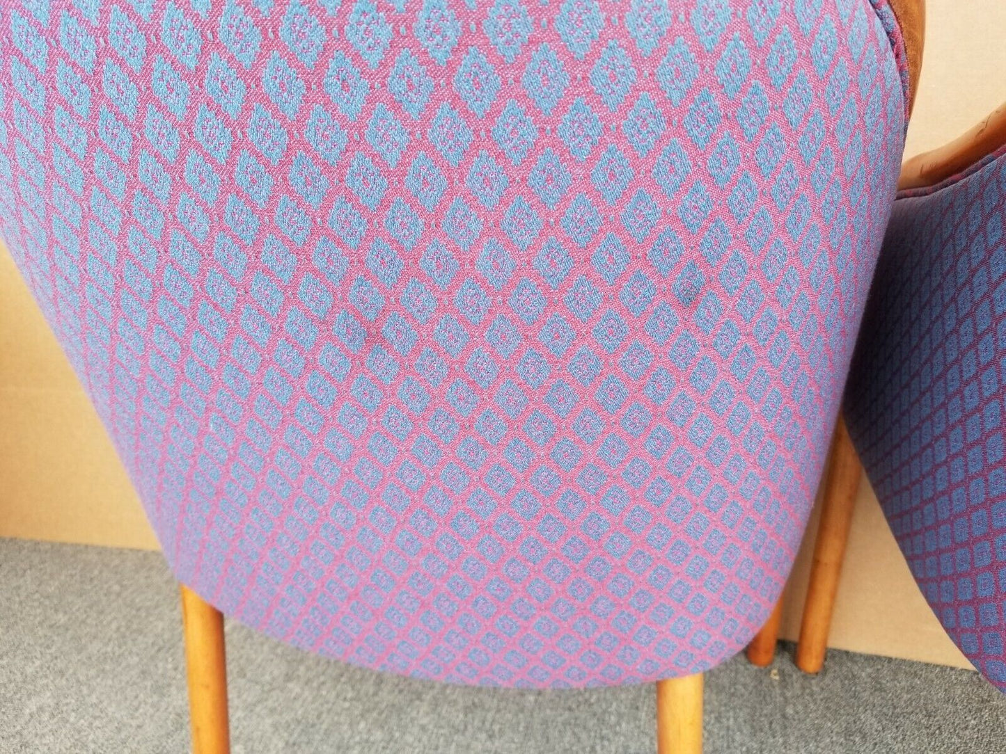Vintage Mid Century Modern WARD BENNETT for Brickell Armchairs - A Pair