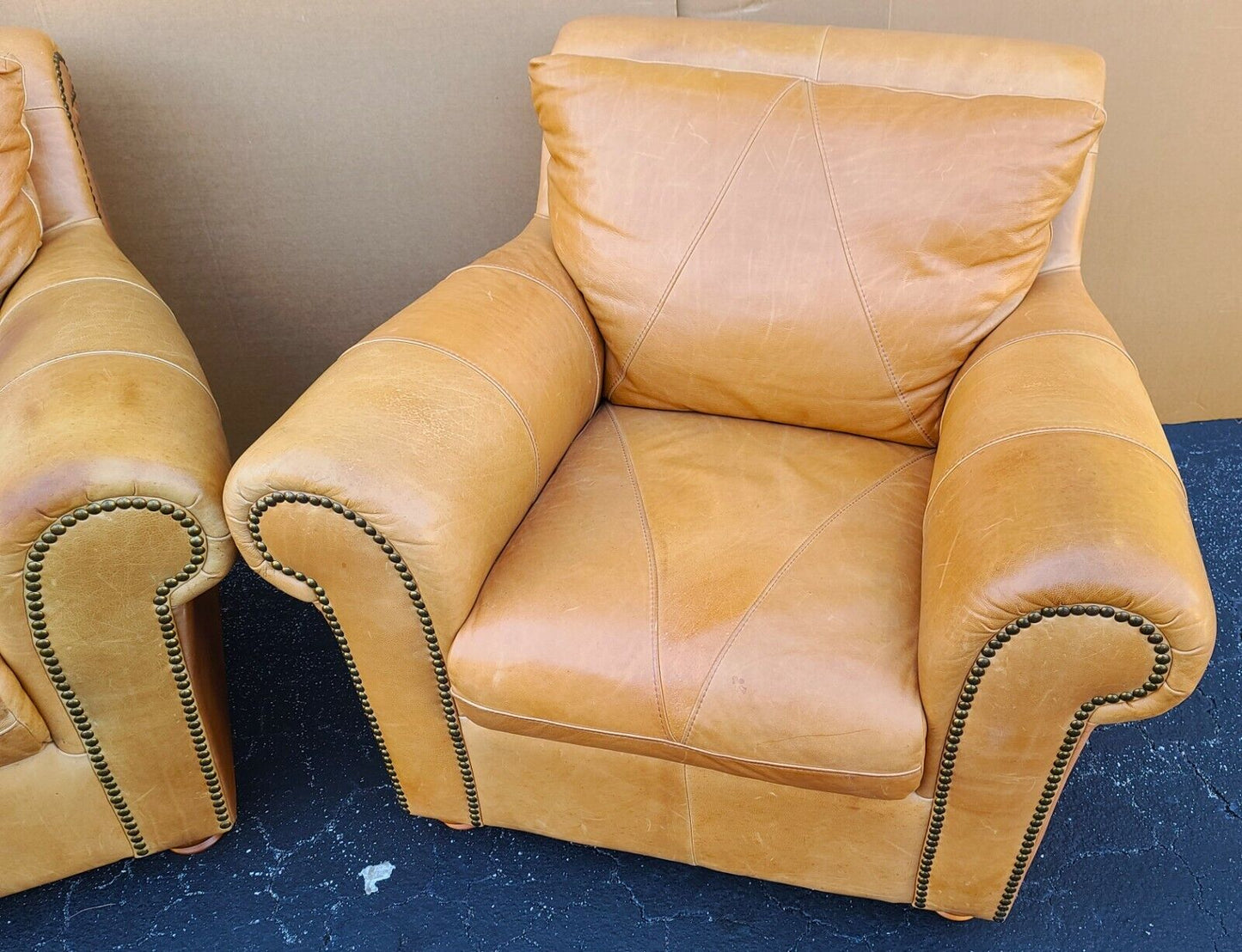 Leather Lounge Club Chairs Italian By SOFT LINE
