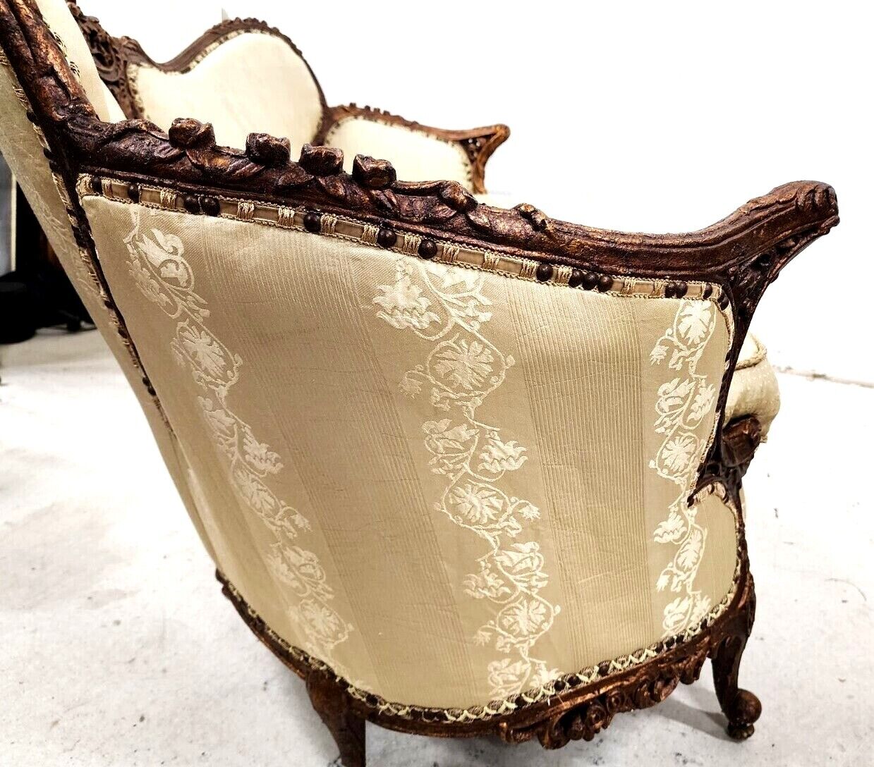 Vintage Sofa by CAROL HICKS BOLTON & EJ VICTOR With Pillows