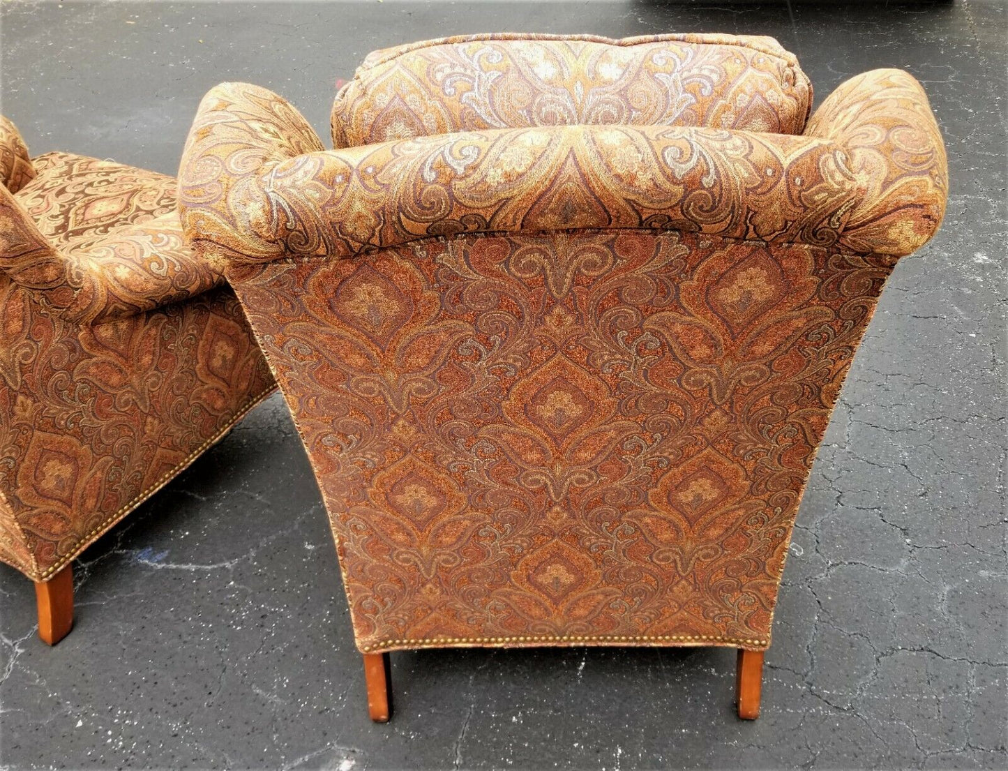 Wingback Lounge Chairs Set of 2 by TAYLOR KING