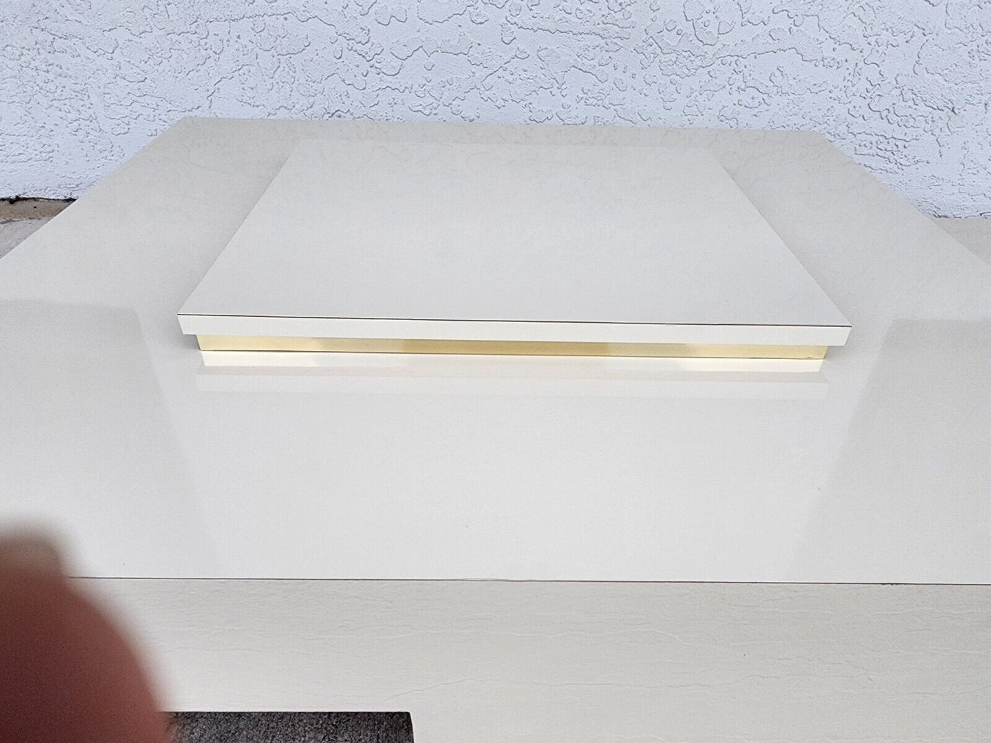 Vintage Coffee Table Mid Century Modern Laminate Low Profile