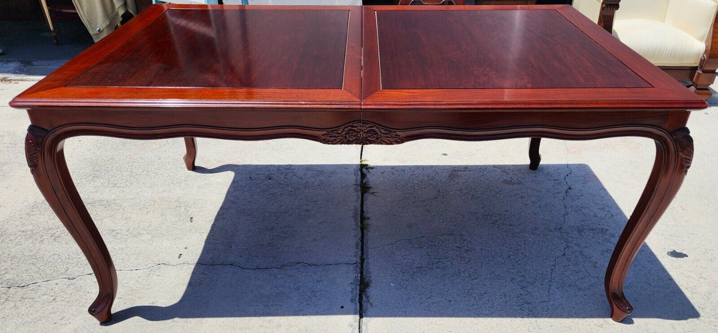 Rosewood Dining Chairs Asian Chinoiserie Vintage