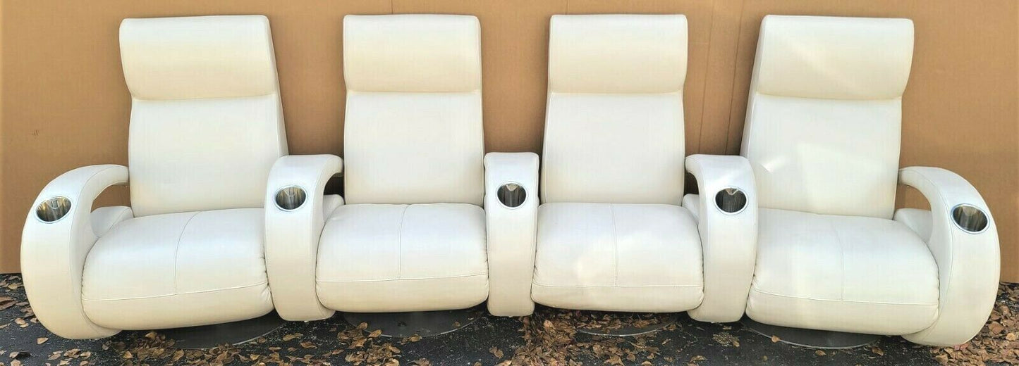 (4) Home Theater ODYSSEY Recliners by RICK LEE for AMERICAN LEATHER