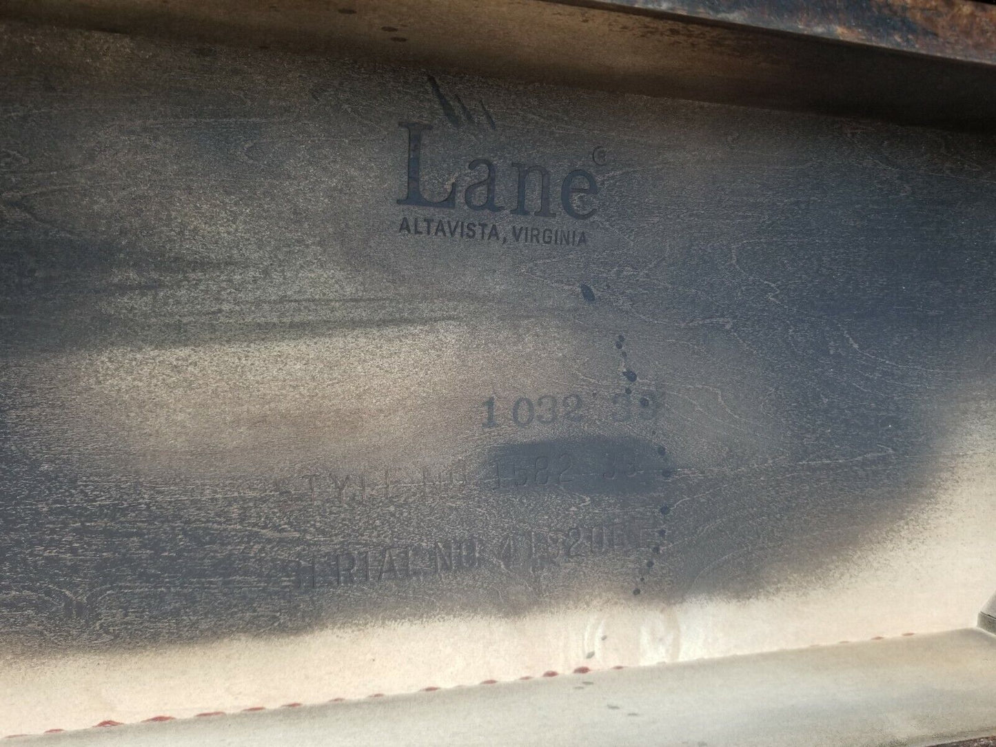 (2) LANE Drop-Leaf Traditional Italian Provincial Solid Wood End Side Tables