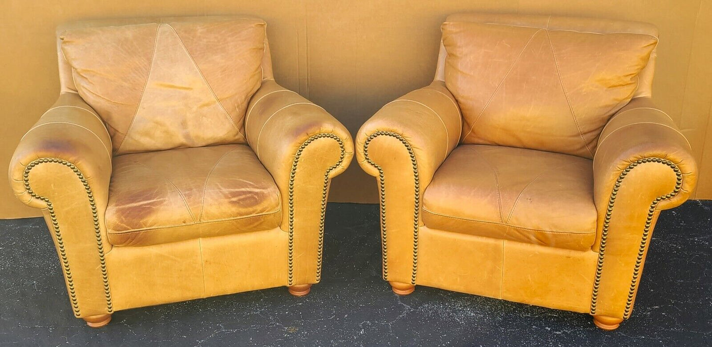 Leather Lounge Club Chairs Italian By SOFT LINE