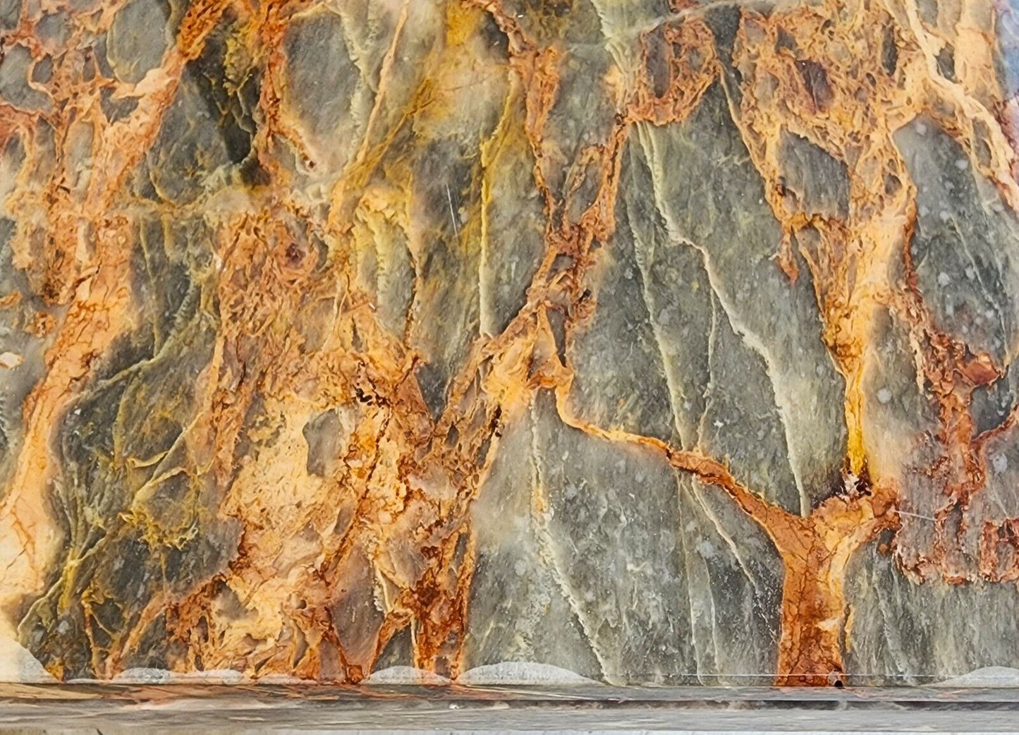 Marble Side End Accent Table Boho Vintage