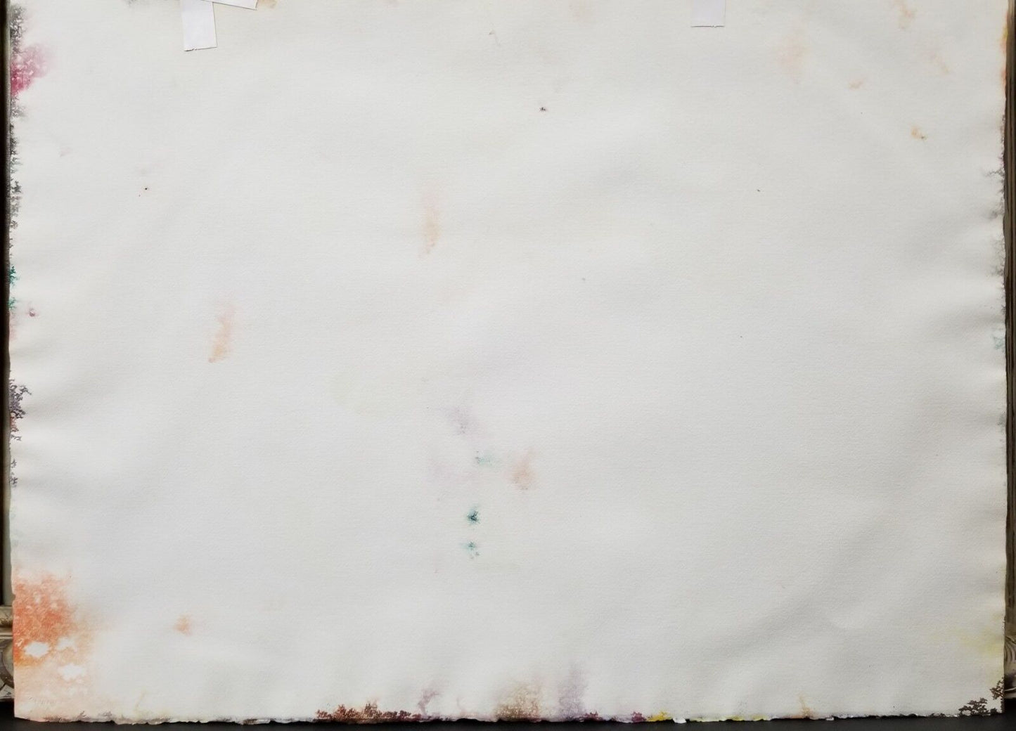 Large Original Abstract Watercolor Painting 30" x 22"