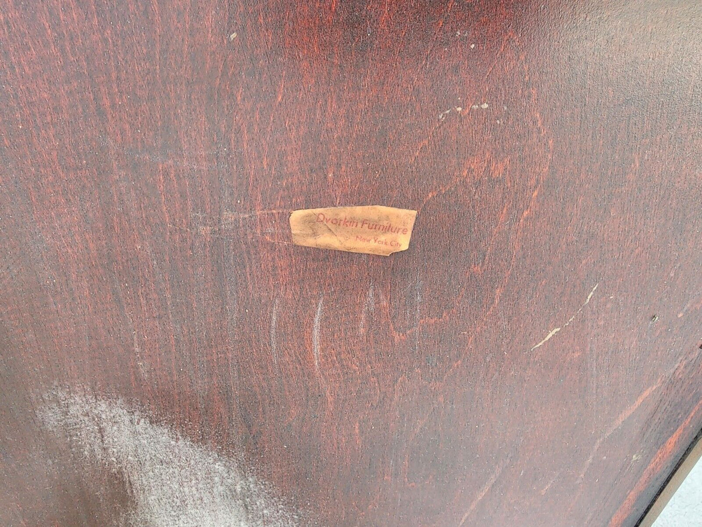 Vintage Nightstands Solid Wood Glass Tops