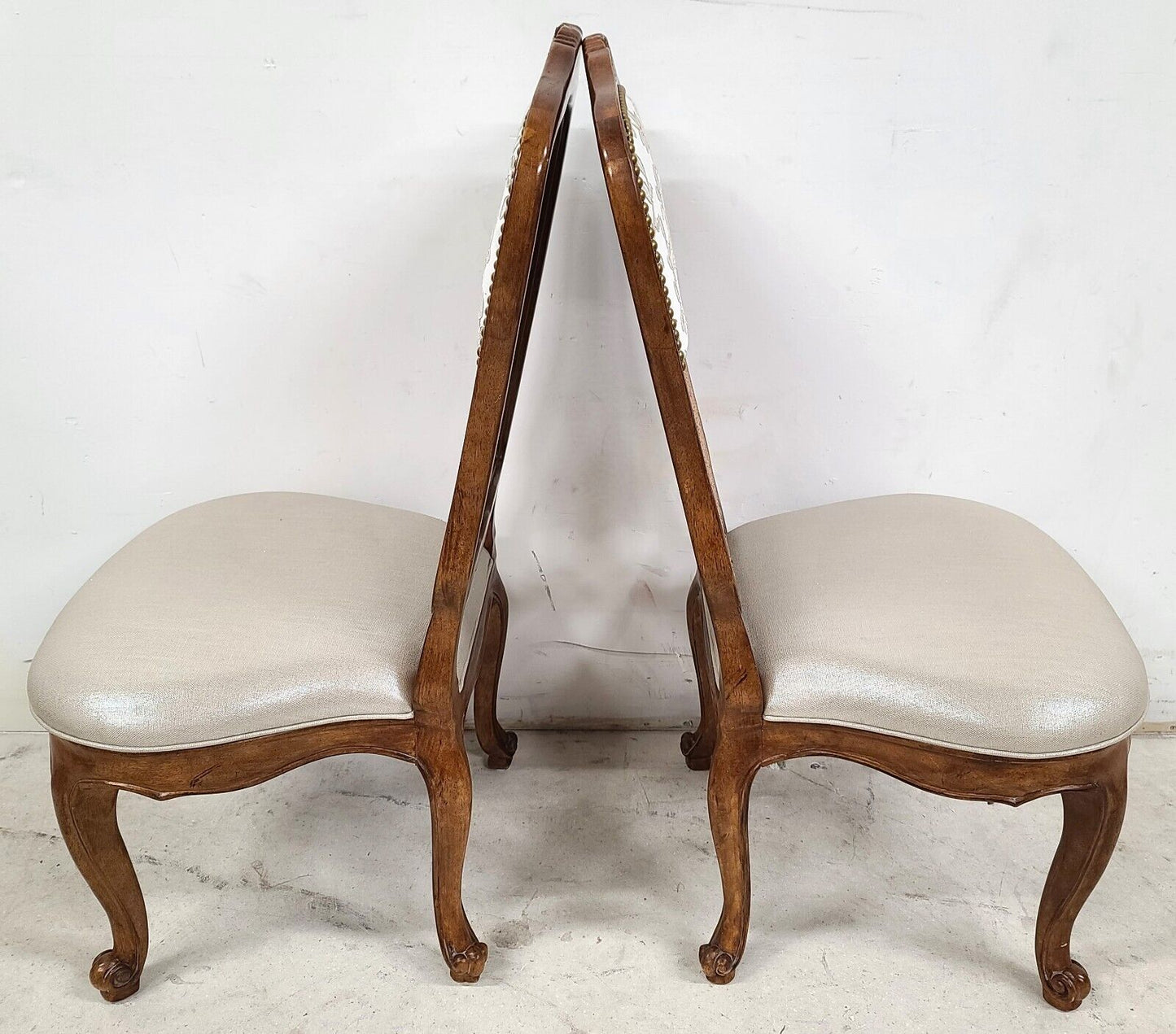 (6) French Provincial Cane Dining Chairs by CENTURY FURNITURE