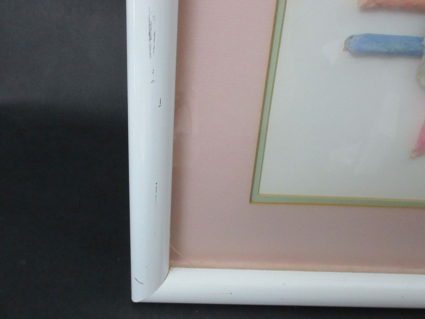 Abstract Michele Tuegel 3D Paper Art Collage Hand Signed