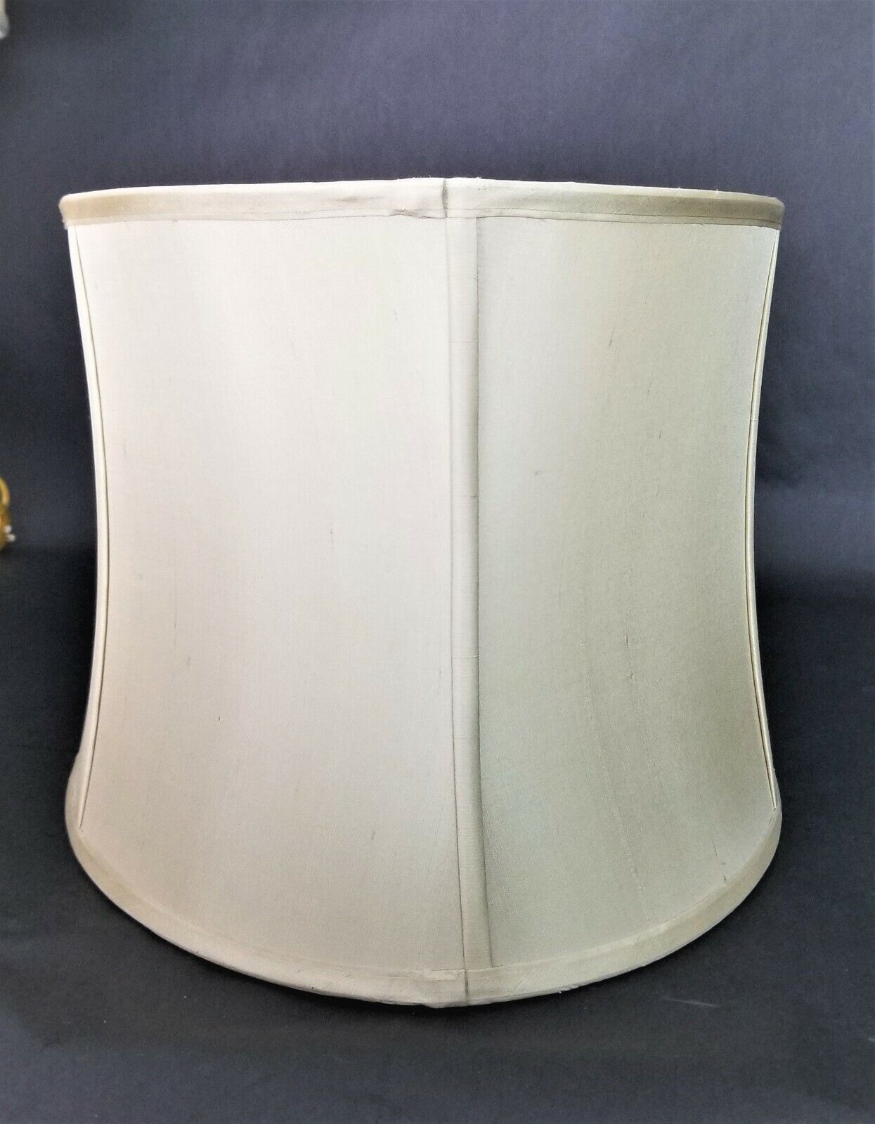 THE NATURAL LIGHT MCM Modern Contemporary Ceramic Table Lamp w Shade 38"