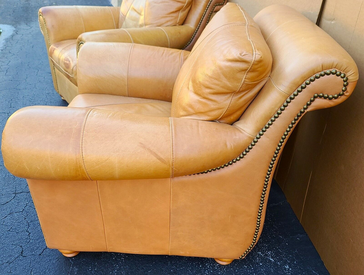 Leather Lounge Club Chairs Italian By SOFT LINE