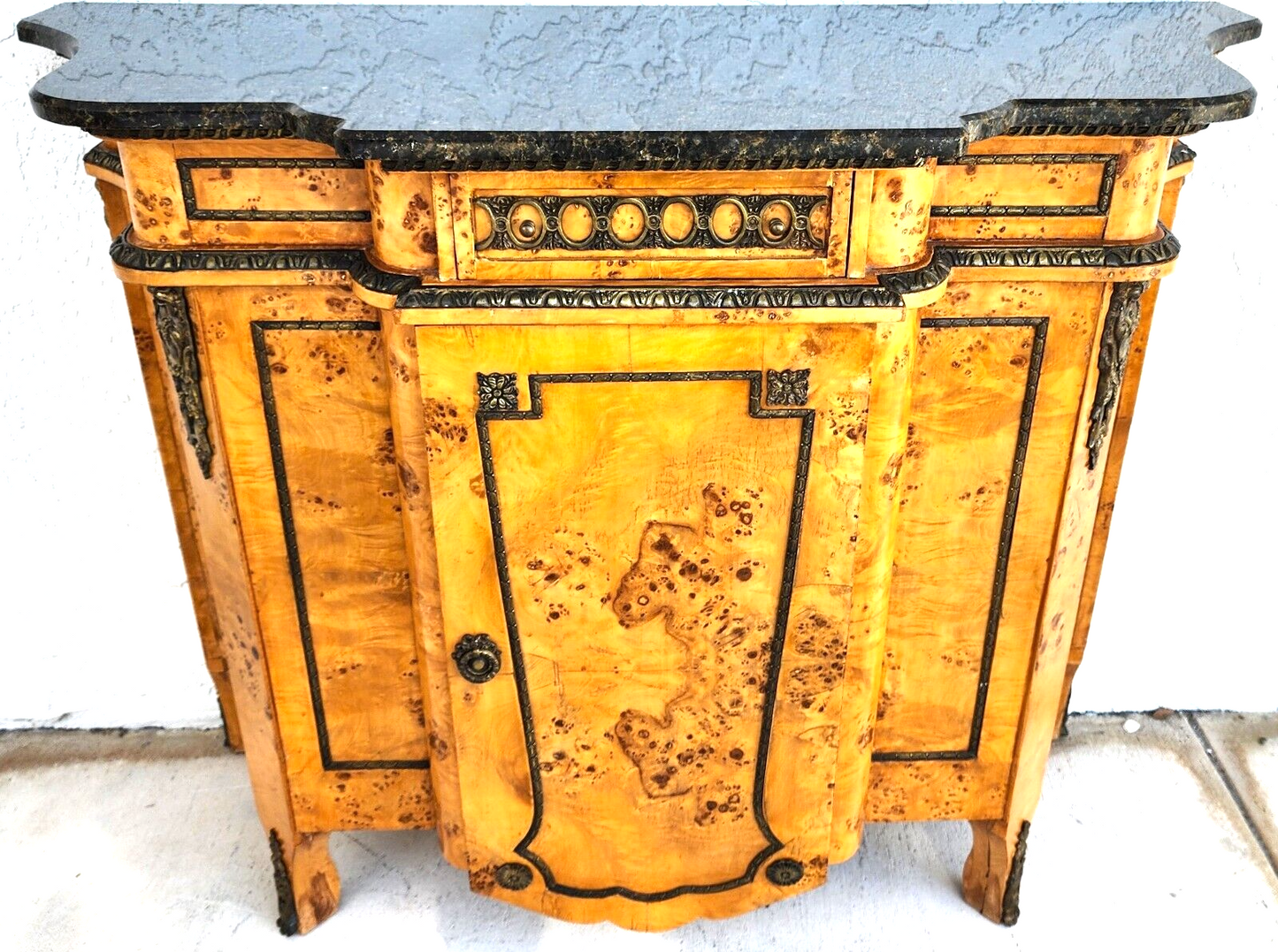 French Louis XV Bar Cabinet Buffet