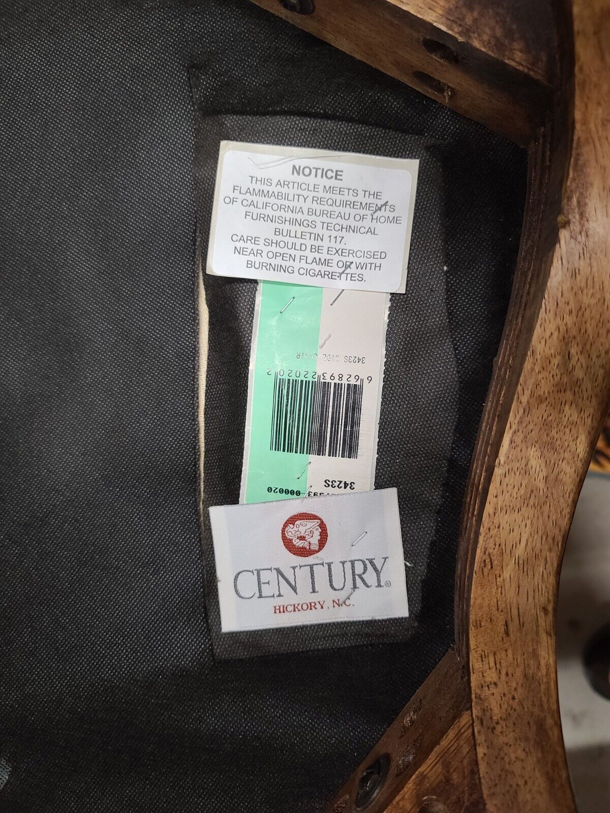 (6) French Provincial Cane Dining Chairs by CENTURY FURNITURE
