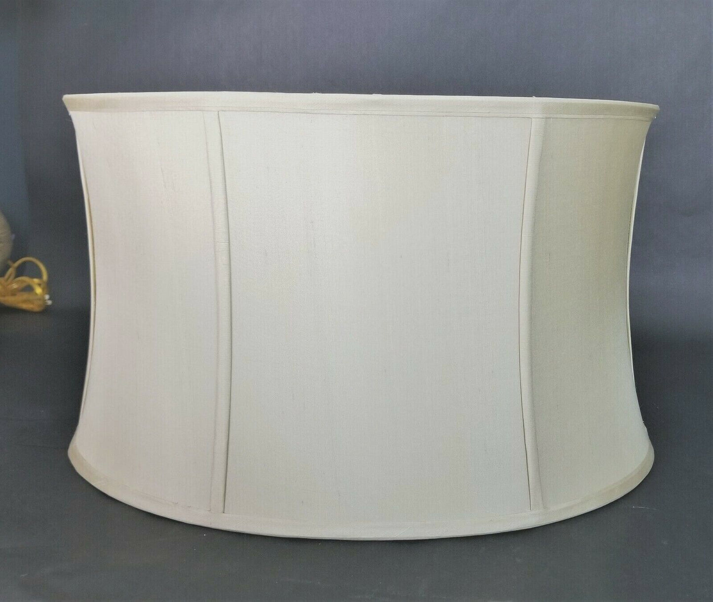 THE NATURAL LIGHT MCM Modern Contemporary Ceramic Table Lamp w Shade 38"