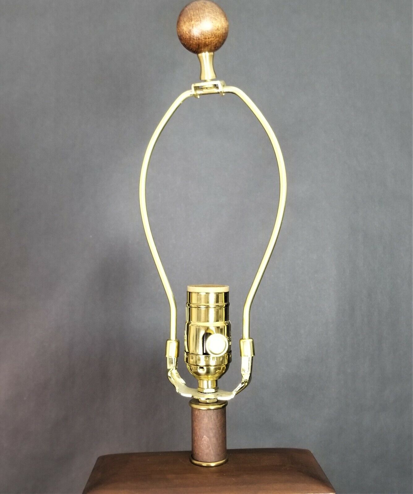 THE NATURAL LIGHT MCM Modern Contemporary Ceramic Table Lamp w Shade 38"