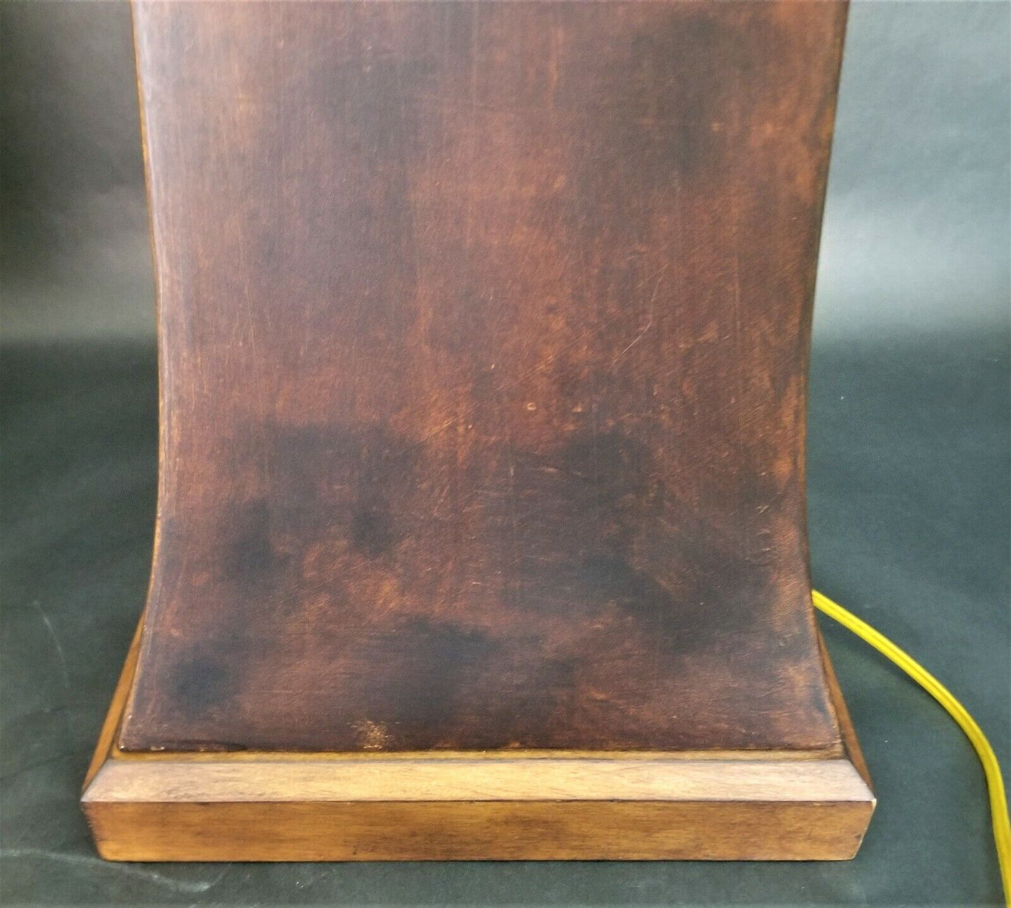 THE NATURAL LIGHT MCM Modern Contemporary Ceramic Table Lamp w Shade 38"