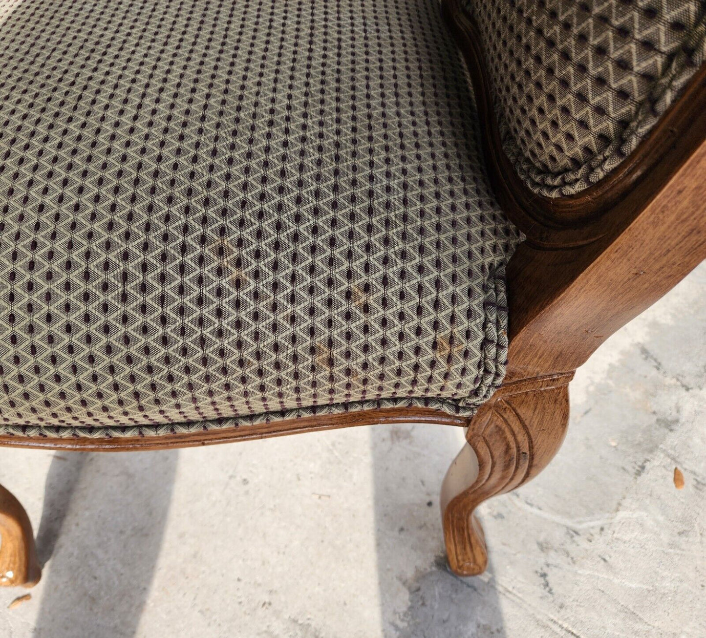 Set of 10 Louis XV French Dining Chairs Oversized