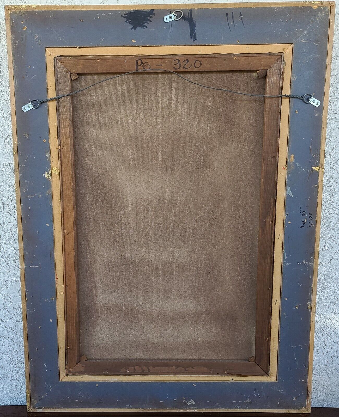 Signed Oil Painting of Renoirs " Young Girls at Piano " Framed